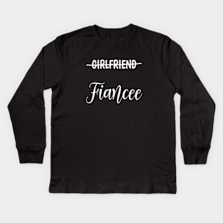 Girlfriend fiancee Kids Long Sleeve T-Shirt